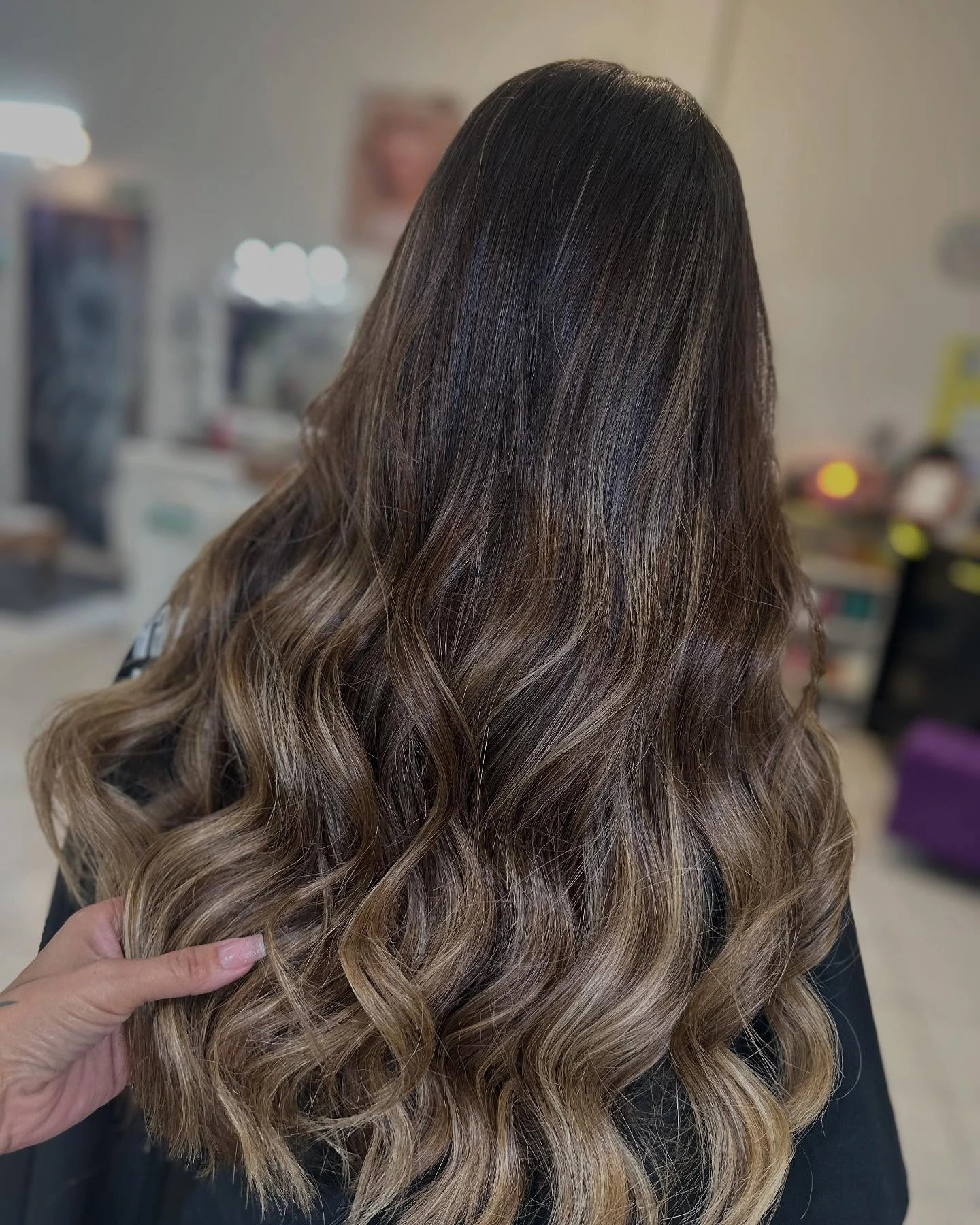 Caramelo con ondas